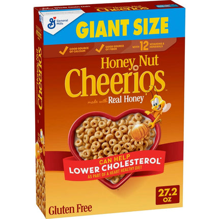 Cheerios honey nut with happy
