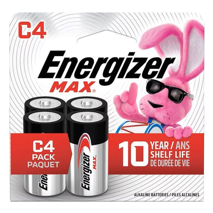 Energizer MAX C Batteries (4