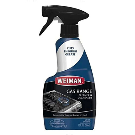 Weiman Gas Range Clean&Degreas
