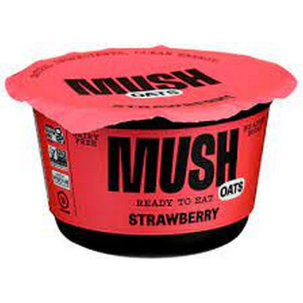 Overnight Oats Mush Strawberry