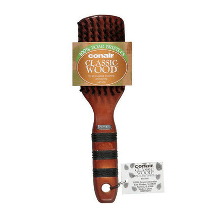 Classic Wood Club Brush