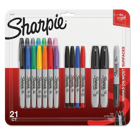 Sharpie marks on most surface