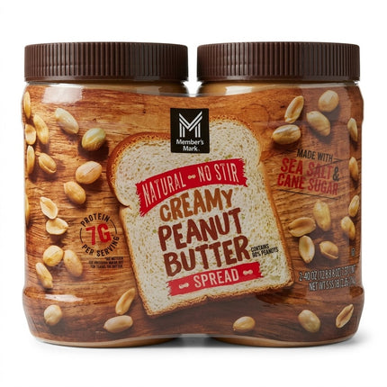 Member s Mark creamy peanut b