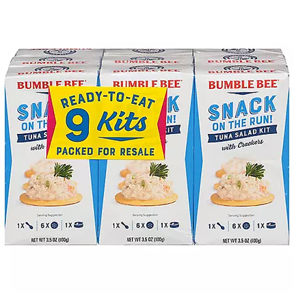Tuna Salad Snack on the Run wi
