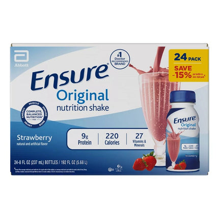 Ensure, Strawberry Nutrition S