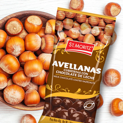 Avellanas Cubiertas De Chocola