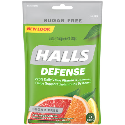 Halls Defense Vitamin C Drops