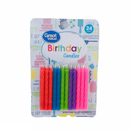 Great Value Birthday Candles -