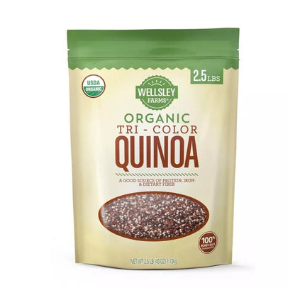Organic Tri-Color Quinoa 1.13k