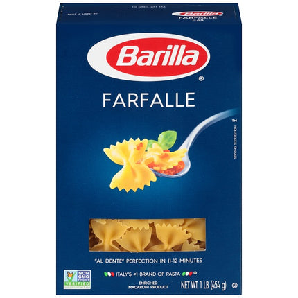 Barilla,Farfalle Pasta 454Gr