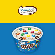 M&M's Fun Cups Ice Cream -10/3