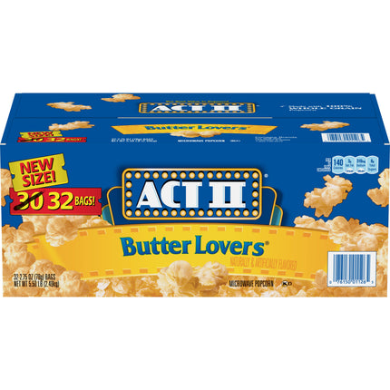 Act Ii, Butter Lovers Microwav