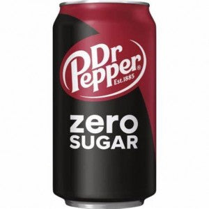 Dr Pepper Zero Sugar Soda Jur
