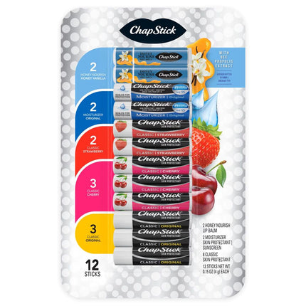 ChapStick Honey Pack, 12ct