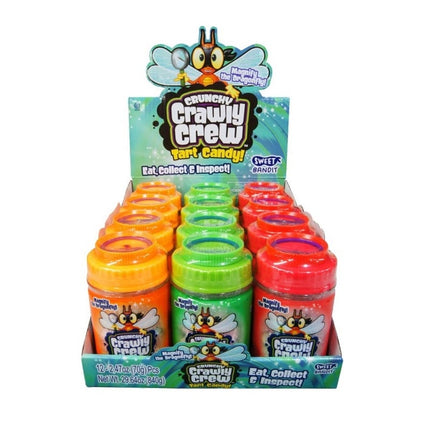 Crunchy crawiy crew tart candy