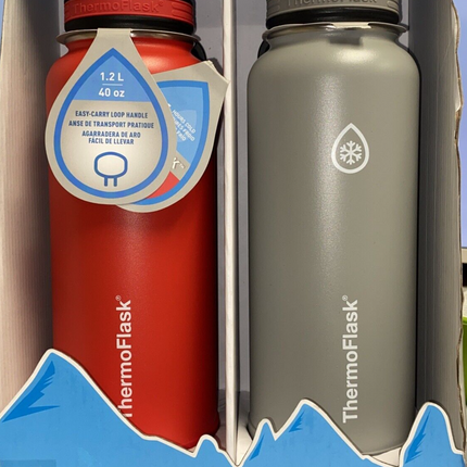 Thermo Flask Set Of 2 1.2L