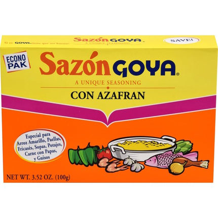 Sazón Seasoning con Azafrán 20