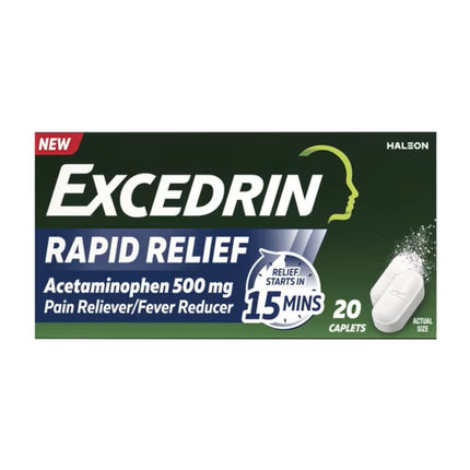 Excedrin Rapid Relief Caplets