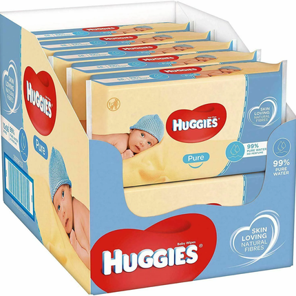 Huggies pure baby wipes 10-56
