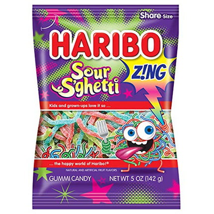 Gomitas Haribo Sour Sghetti 5