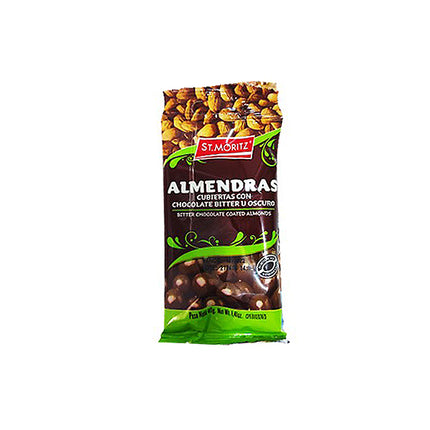 Almendras cubiertas con choco