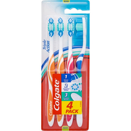 Colgate Cepillo Dental 4 Pcs