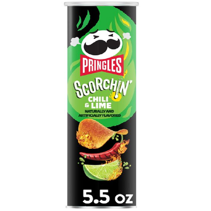 Pringles Scorchin Xtra Hot Chi