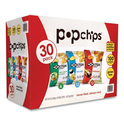 Popchips, Variety Pack, 30 Ct.