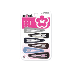 6pk. 5cm Basic Snap Clips