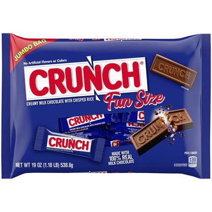 CRUNCH Fun Size Rice Chocolate