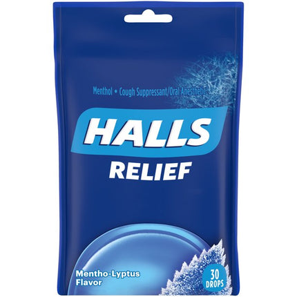 Halls Relief Mentho-Lyptus Cou