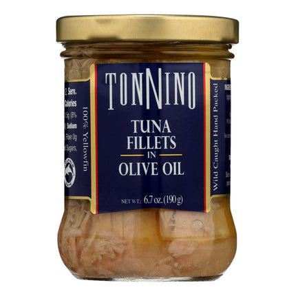Tonnino Tuna Fillets in Olive