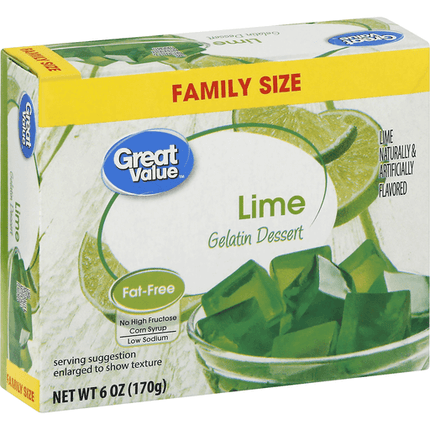 Great Value Family Size Gelati