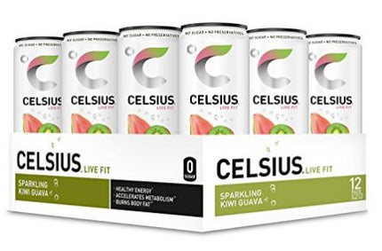 CELSIUS Sparkling Kiwi Guava -