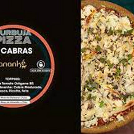 Pizza 4 Cabras Masa Almendra C