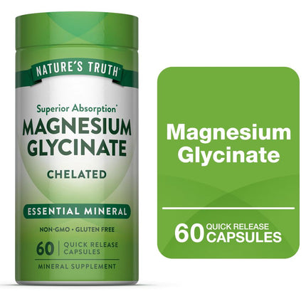 Nature's Truth Magnesium Glyc