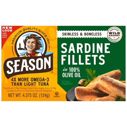 Season Brand Sardinas sin pie