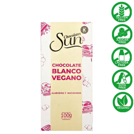Sun Chocolate blanco vegano