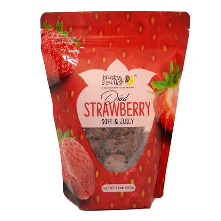 Nutty Fruity Dried Strawberry
