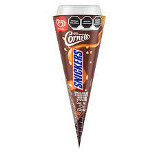 Helado Cornetto Snickers Cono