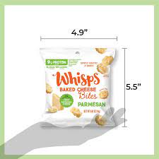 Whisps Baked Cheese Bites Parm