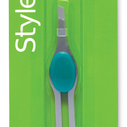 Wide Grip Slant Tip Tweezers