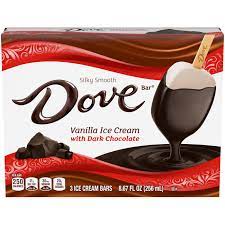 Dove,Vanilla Ice Cream With Da