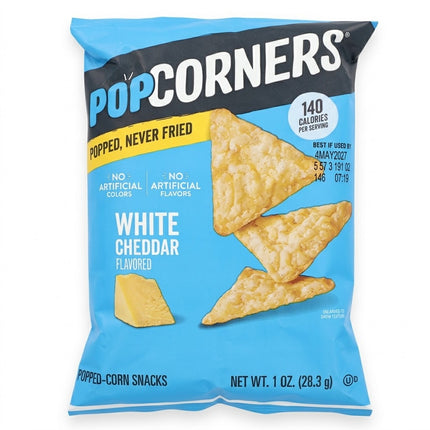 Pop Corners White Cheddar 1 Oz