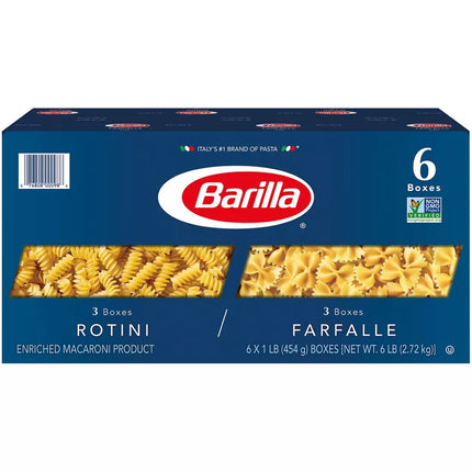 Barilla,Variety Pack Rotini &