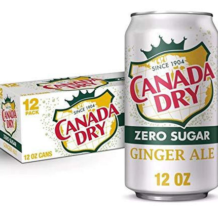 Zero Sugar Ginger Ale - 12/12