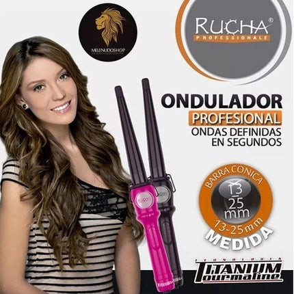 Ondulador Rucha Negro 13.25Mm