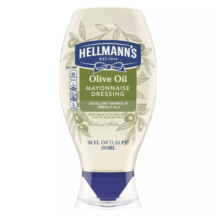 Hellmanns, Olive Oil Mayo 20 O