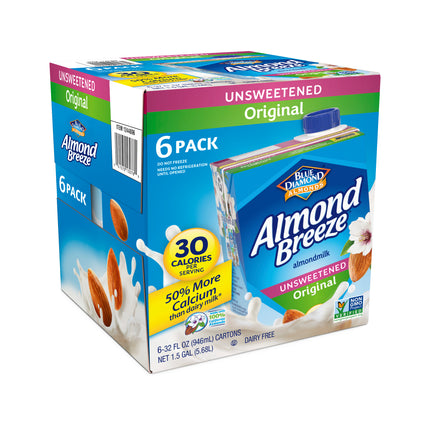 Almond Breeze,Original Unsweet