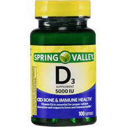 Spring Valley Vitamin D3 Suppl